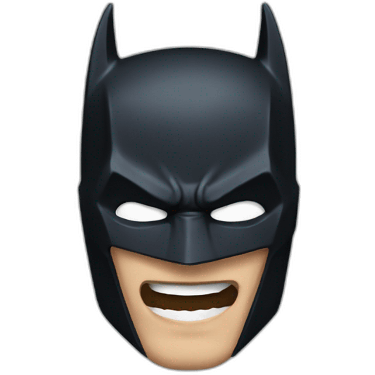 Batman-clink emoji