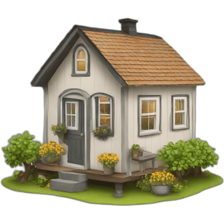 tiny house emoji