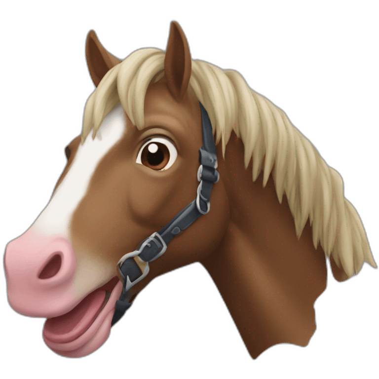 Bite wur un cheval emoji