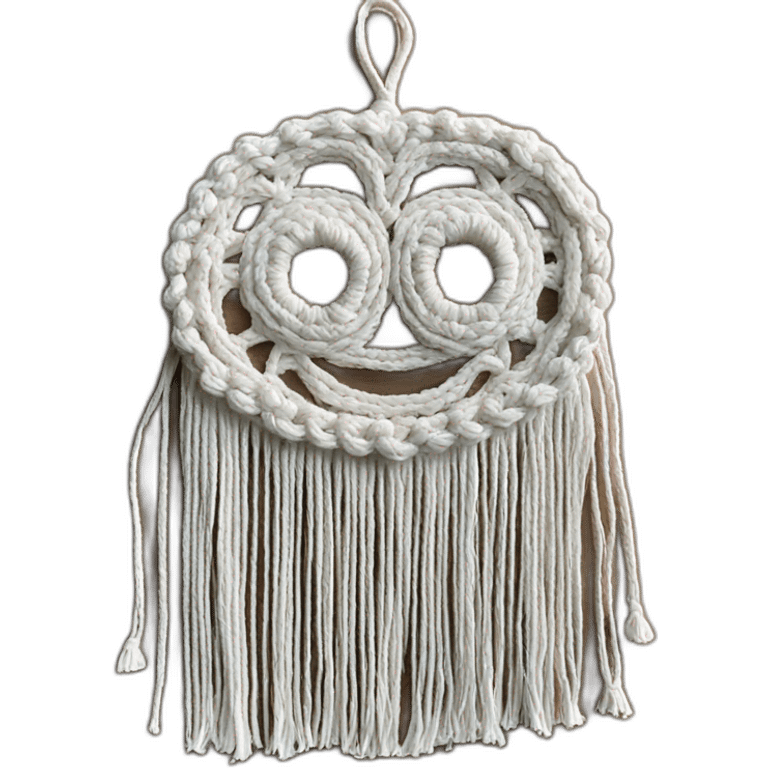 Handmade-macrame-macraneuse emoji