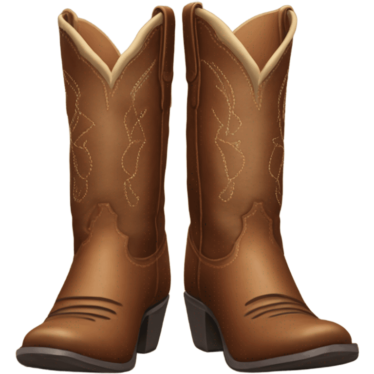 Cowboy boots emoji