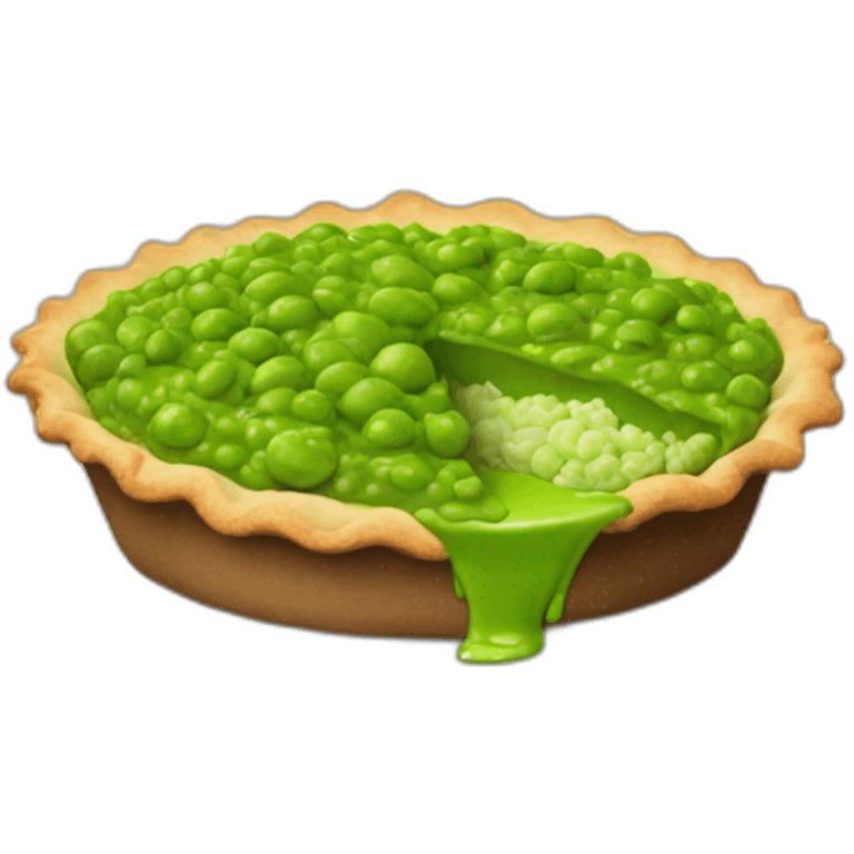 pie and mushy peas emoji