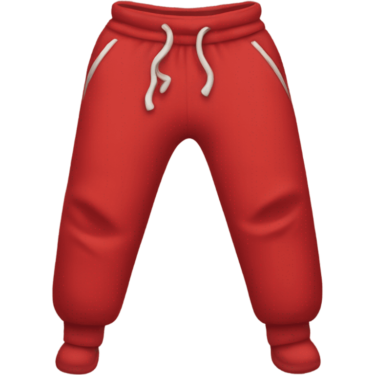 Red sweatpants  emoji