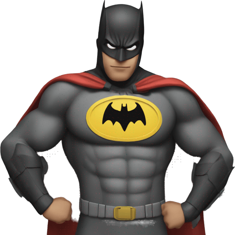 Batman as spider man emoji