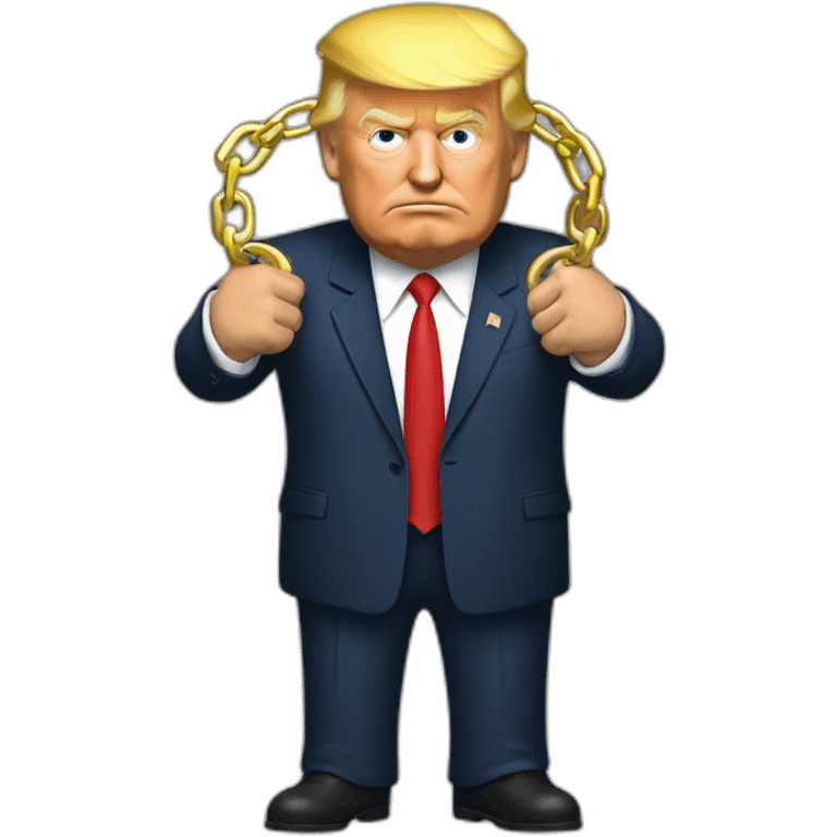 trump-in-handcuffs emoji