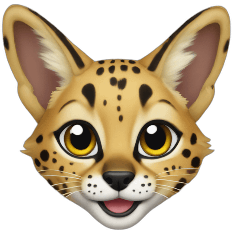 Chloe the serval emoji