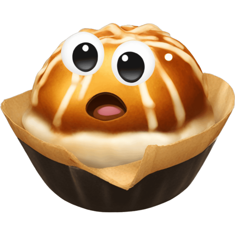 Takoyaki food emoji