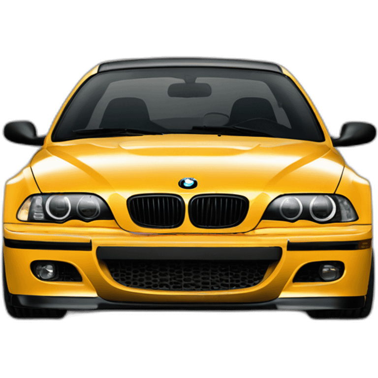 Fait moi une BMW e46 en couleur noir emoji