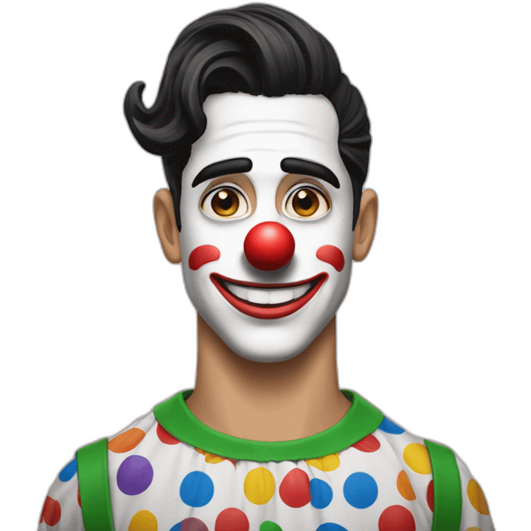 Lars stindl as clown emoji