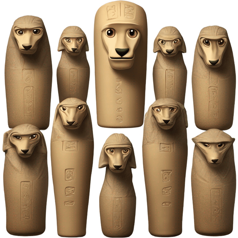 canopic jars emoji