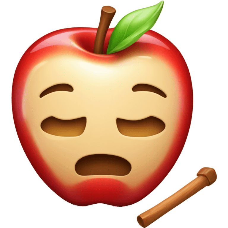 apple candy emoji