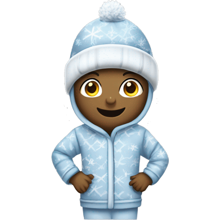 Winter ￼Pyjama ￼ emoji