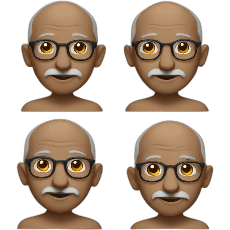 gandhi emoji