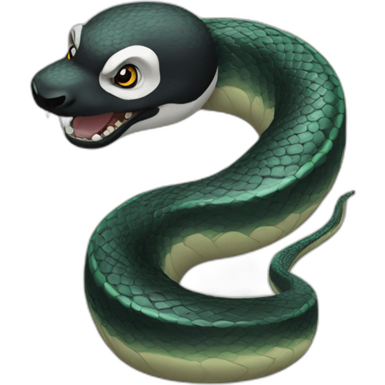 snake panda emoji