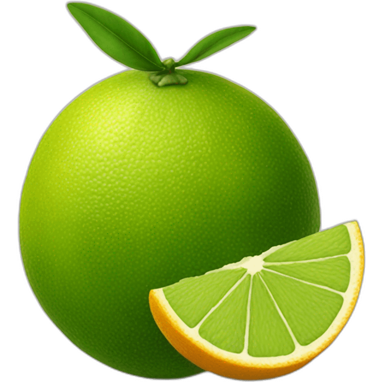 Citrus maxima emoji