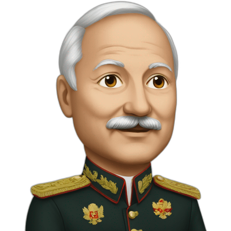 Black Alexander Lukashenko emoji