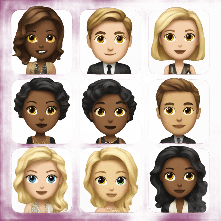 Create some emoji’s inspired by the show gossip girl emoji