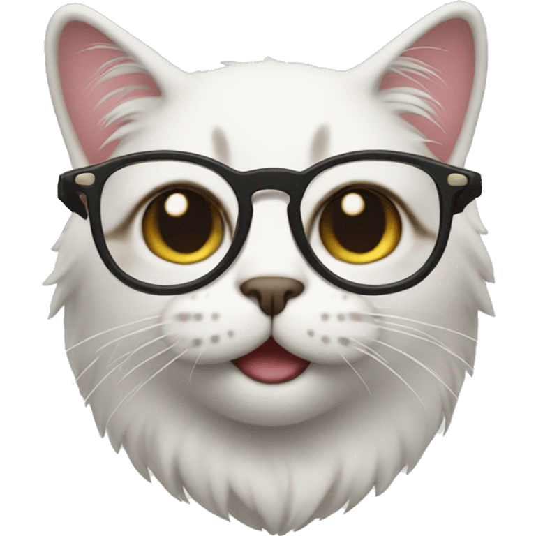 cat with glasses emoji