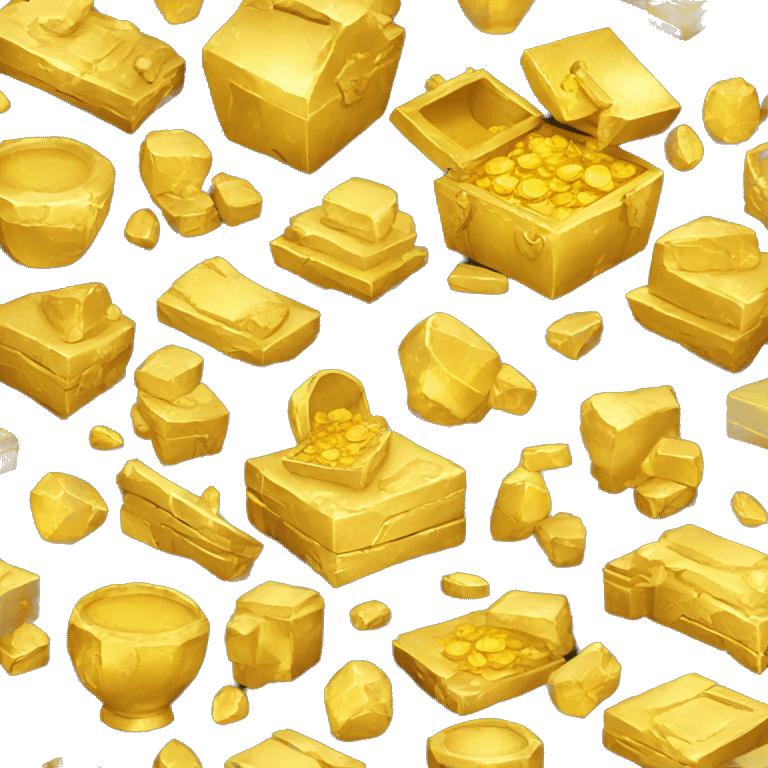 gold treasure emoji