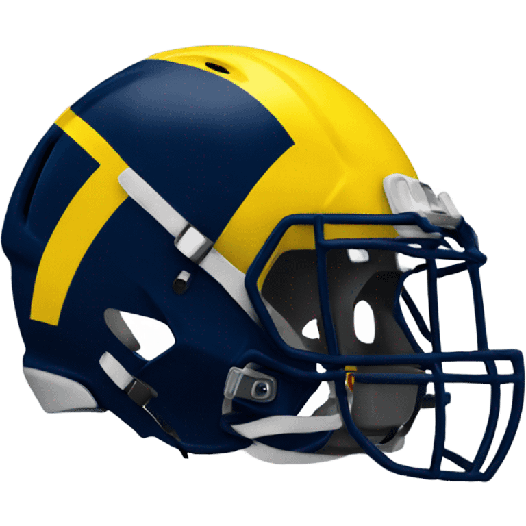 Michigan Wolverine Helmet emoji