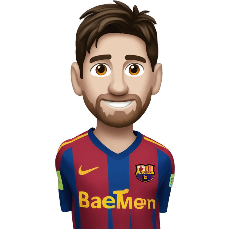 Messi bailarín emoji