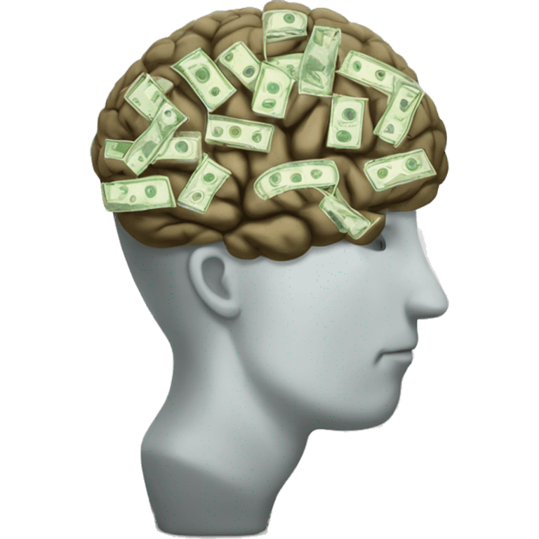 money brain emoji