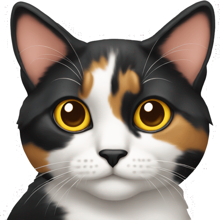 Calico cat emoji