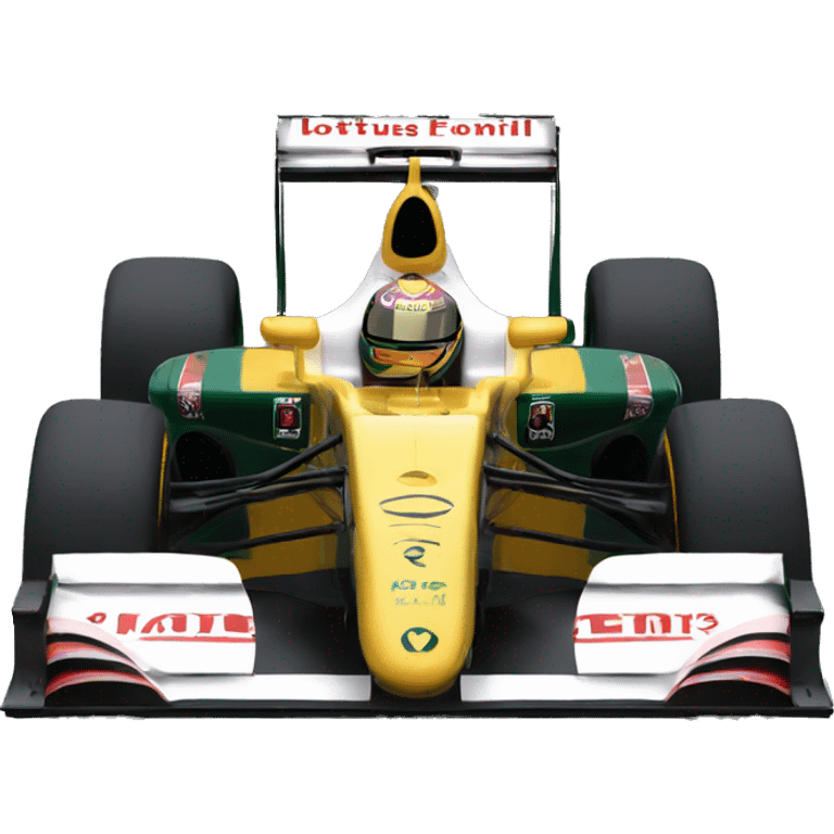 2012 Lotus E20 Renault Formula 1 car  emoji