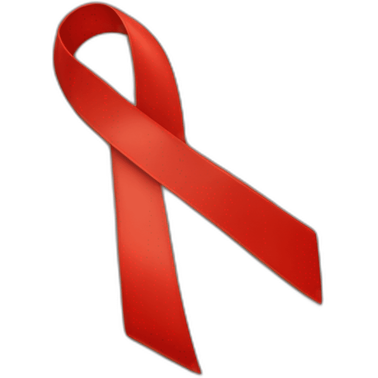 Aids Red ribbon emoji