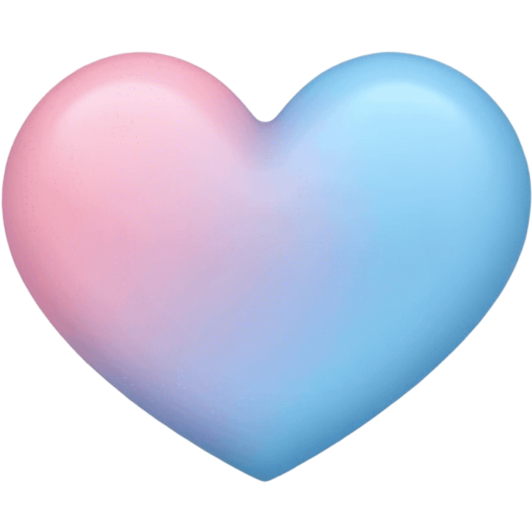 pastel color heart emoji