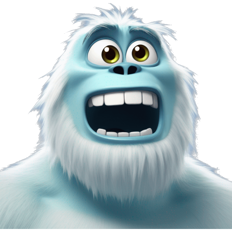 The Abominable Snowman monsters Inc movie Pixar emoji