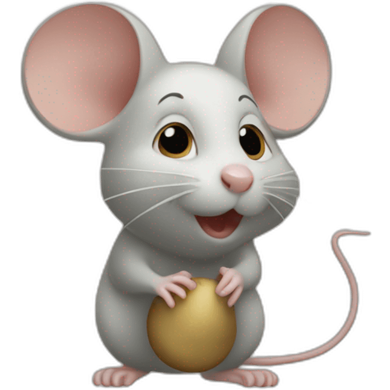 Mouse in the labirinth emoji