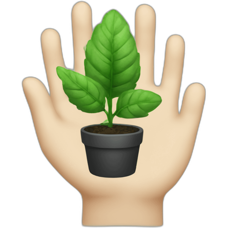 green fingers  emoji