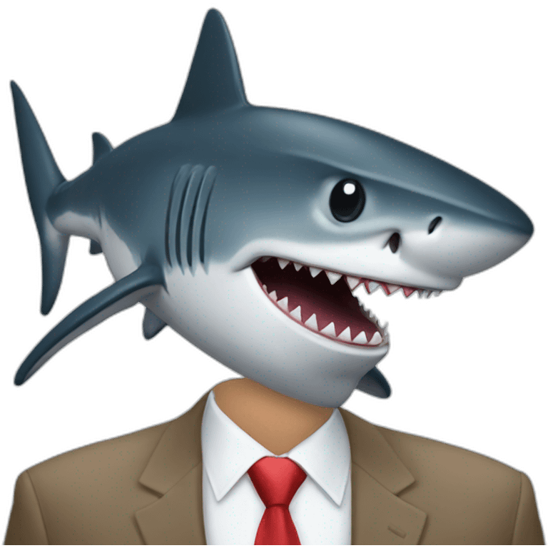 Trump shark emoji