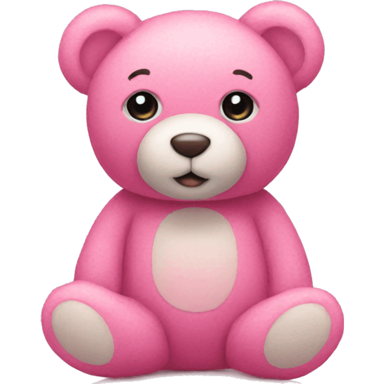 pink teddy  emoji