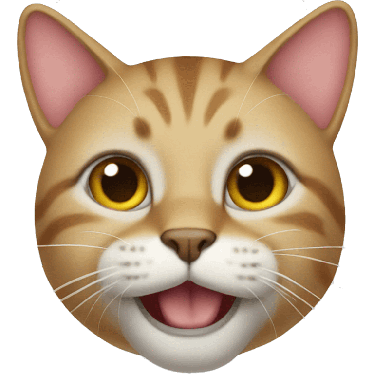 cat silly emoji