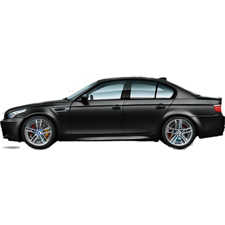 Bmw m5 e60 black emoji