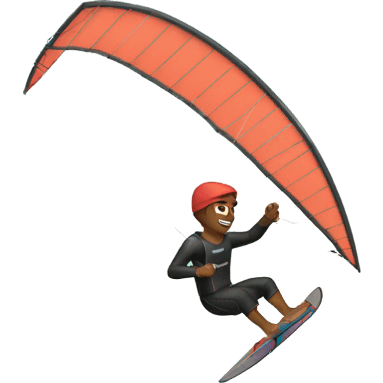 Kite surfer emoji