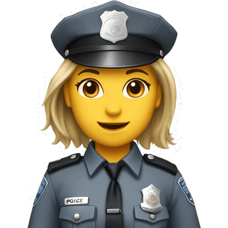 female rabbit grey police emoji