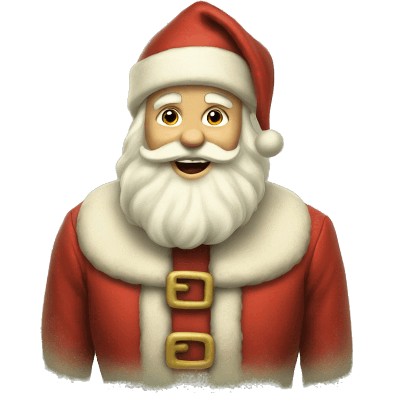 Vintage Santa emoji