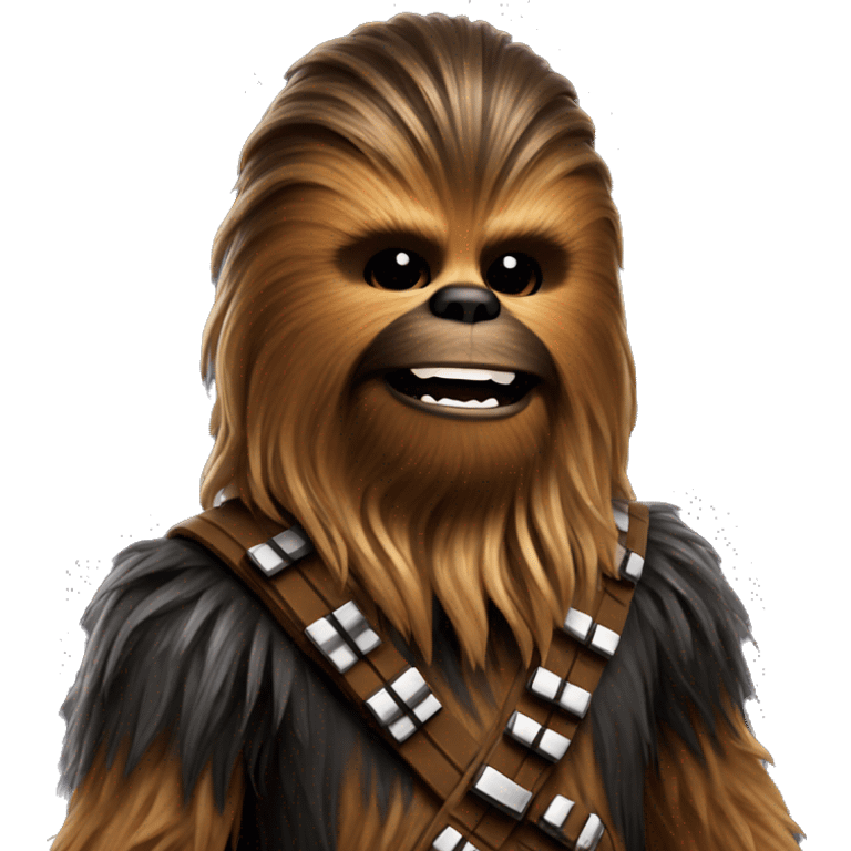 Chewbacca feliz emoji