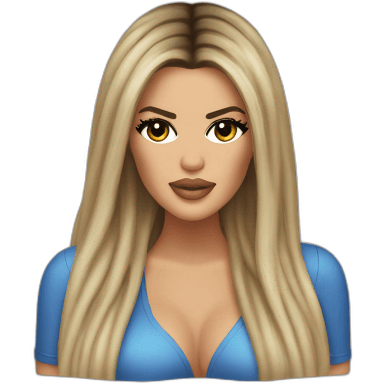 khloe kardashian beach bum emoji