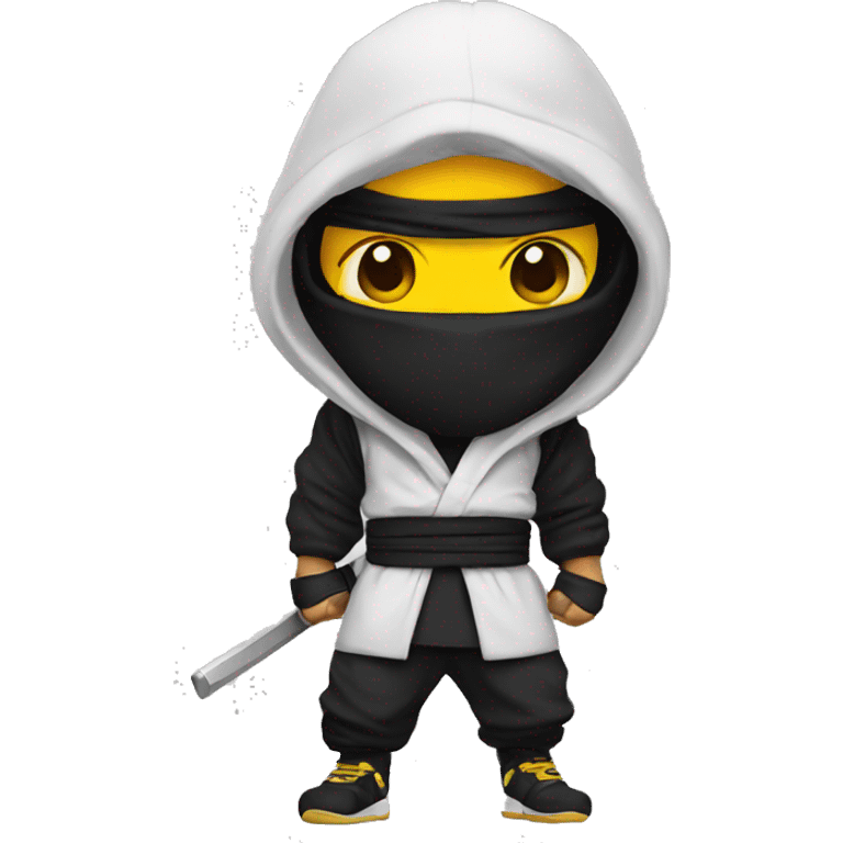 Hip-hop ninja emoji