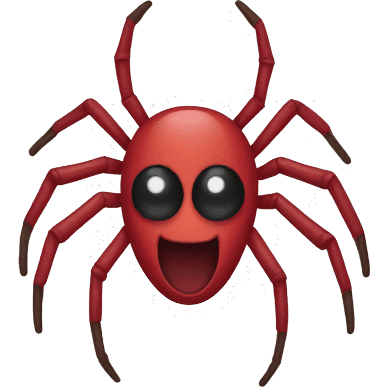 Red spider emoji