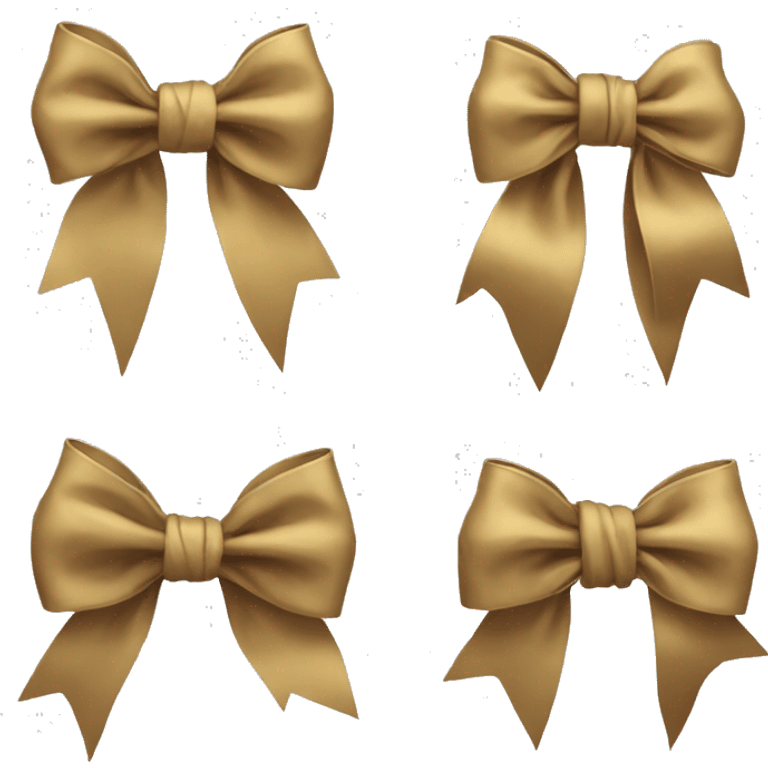 Bows emoji