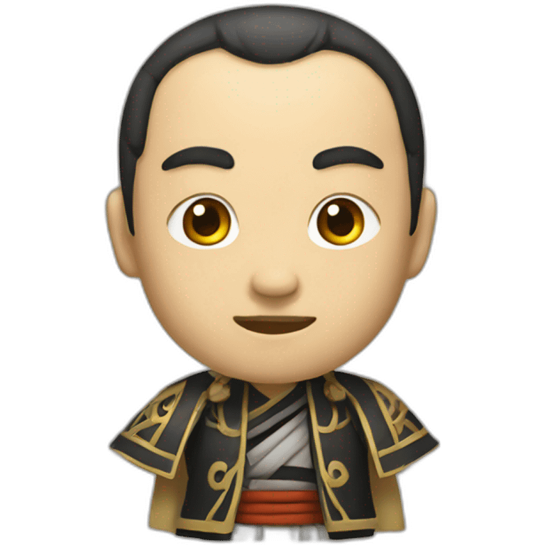 长发武士 emoji