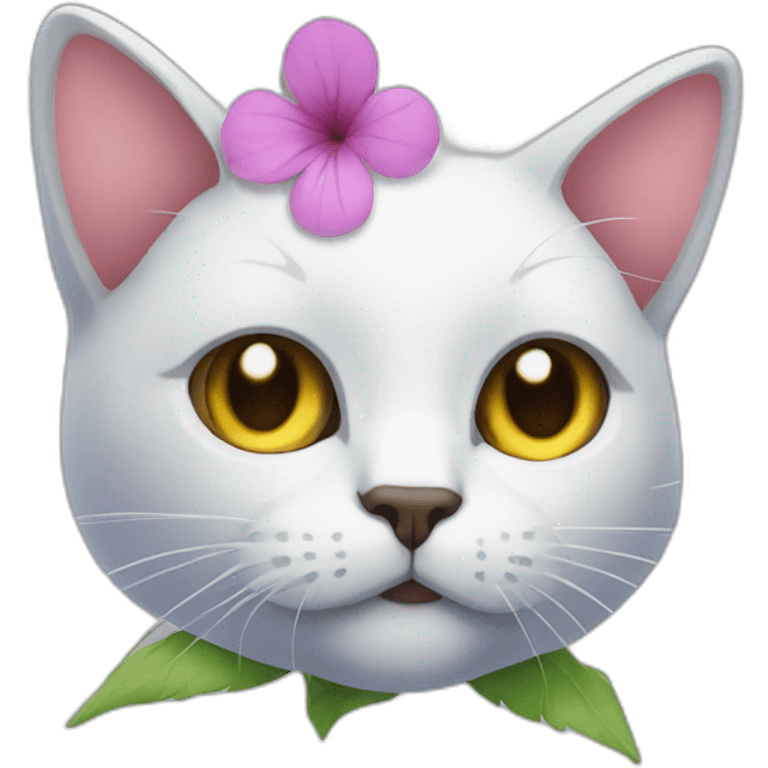 Flower Cat emoji