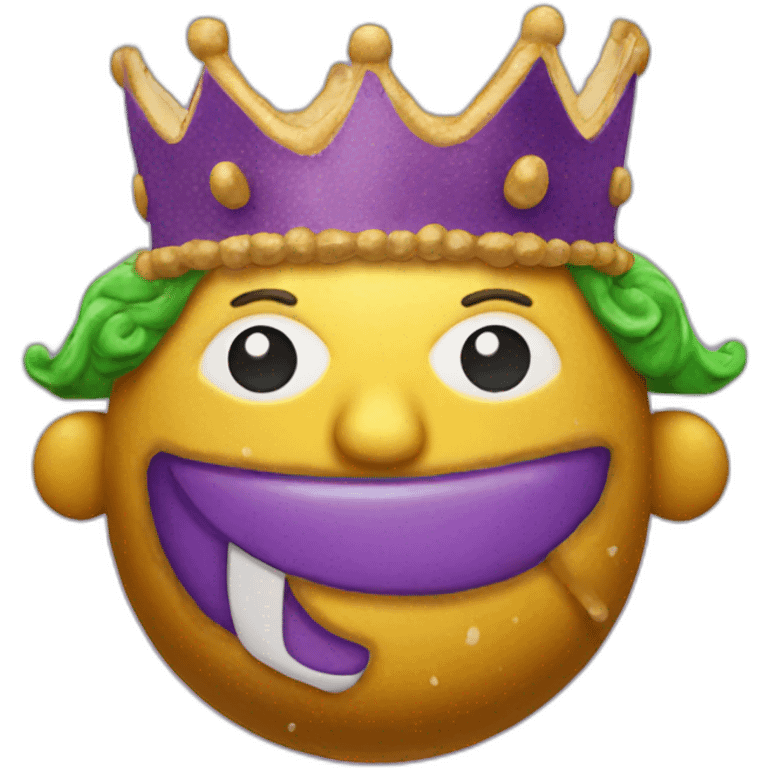 king cake emoji