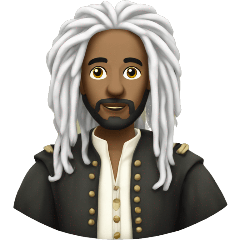 Rastafari classic shakespeare white emoji