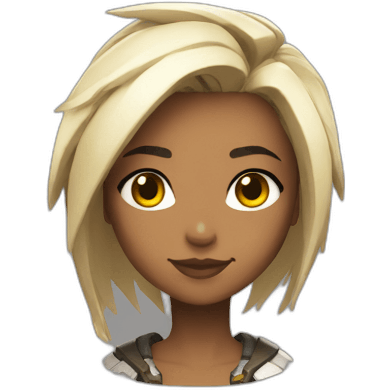 Mercy from overwatch emoji